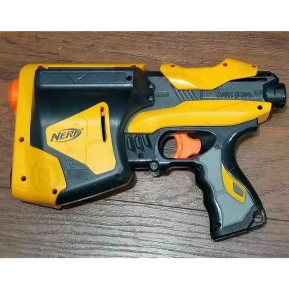 Nerf Other - Nerf Dart Tag Speedload 6 Gun tested working Hasbro 2010 play games toy dart tag